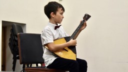 Отчетный концерт детского ансамбля народной музыки