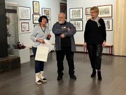 Презентация выставки Дмитрия Дроздецкого