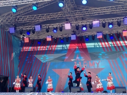 Народный ансамбль танца "Россия" выступил в Кубинке