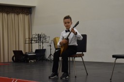 Отчетный концерт детского ансамбля народных инструментов