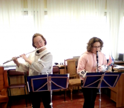 Музыканты талантливо сыграли «Польку».